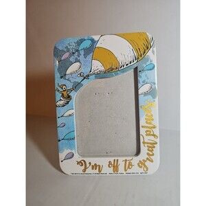 Dr. Seuss I'm Off to Great Places Ceramic 4x6 Picture Frame